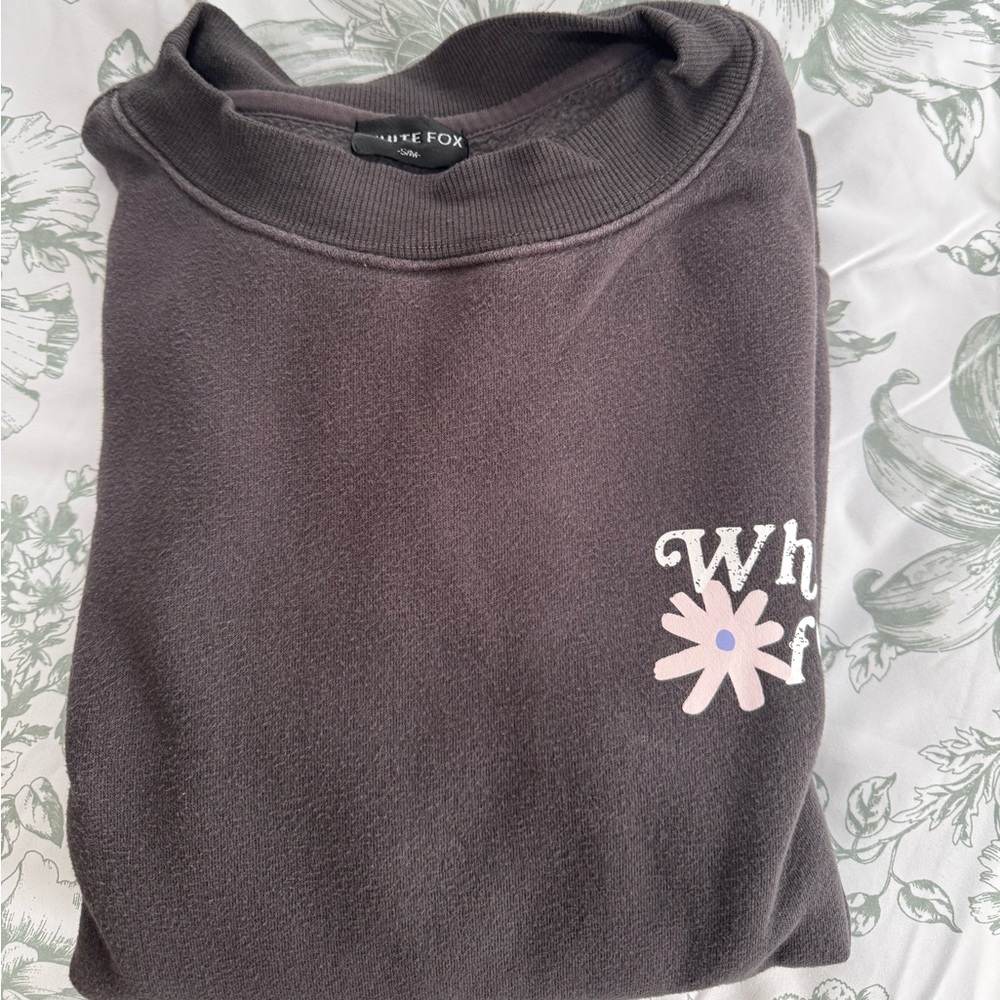 White Fox Sweater